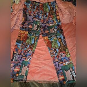 Marvel Purple and White Pajama Pants